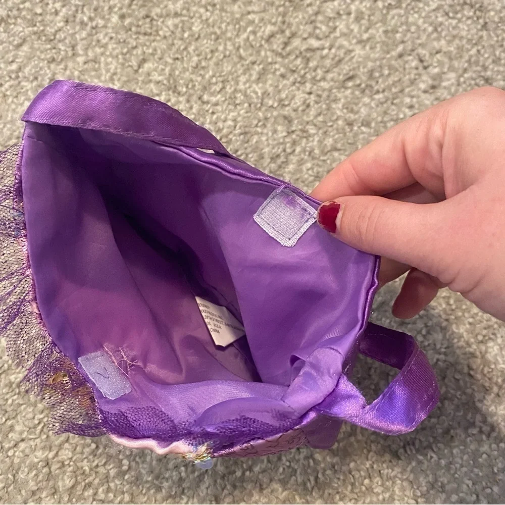 Disney Rapunzel Purse Dress Up Princess Purple